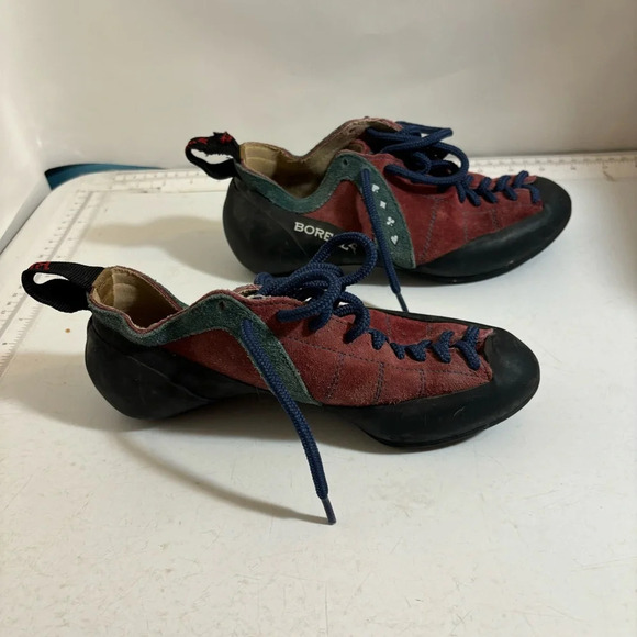 Boreal S-2 fusion‎ fire climbing approach lace up shoes in size 7  women’s - Picture 4 of 14